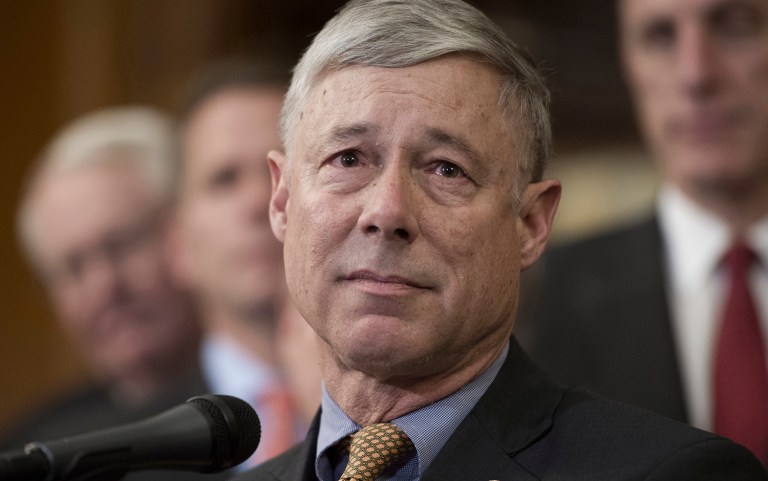 The Michigan lawmaker said he was worried that people with pre-existing conditions would be discriminated against. (AP Photo/Cliff Owen)