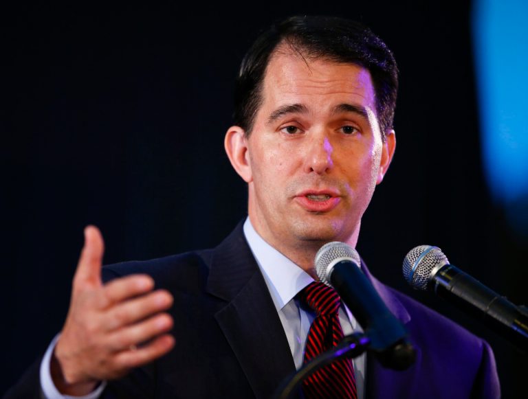 In May, a federal judge halted Milwaukee prosecutors' long-running investigation of nearly everything and everyone in the vicinity of Gov. Scott Walker, R-Wis., and the following month released previously sealed documents related to their activities. (AP Photo/Kamil Krzaczynski, File)
