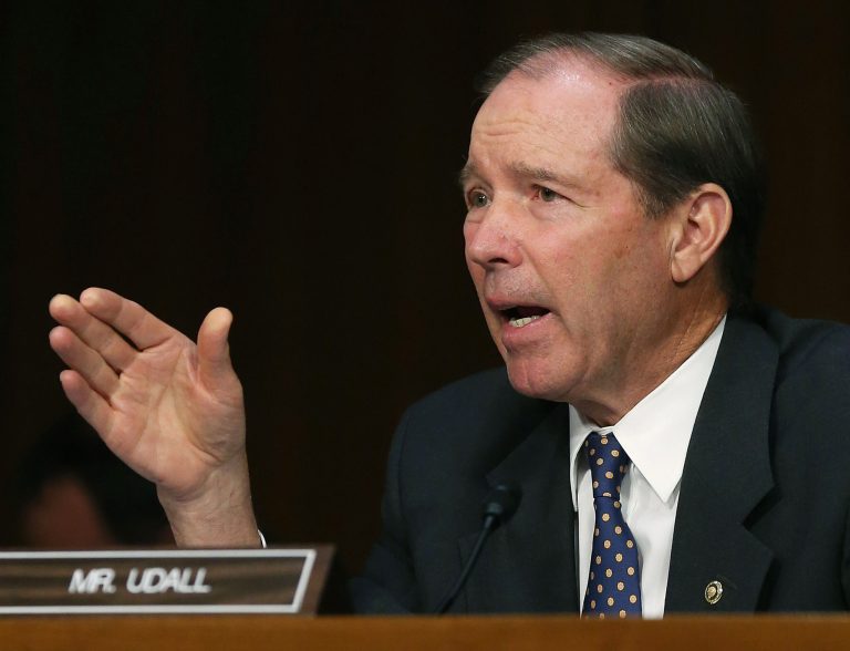 Rep. Tom Udall sponsored the measure, saying it is the only way to stop so-called 
