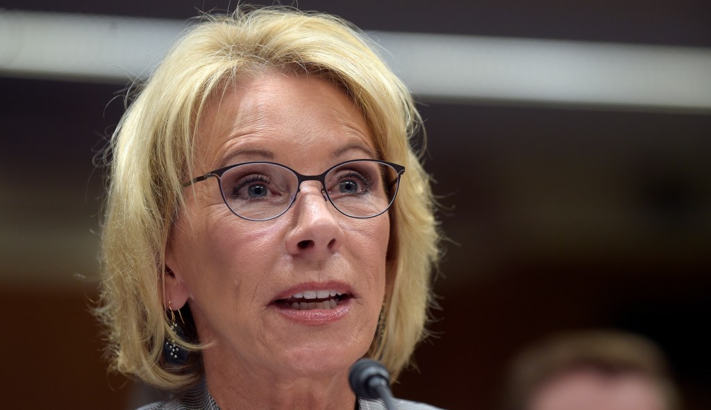 19 attorneys general sue Betsy DeVos over freeze of student loan rules