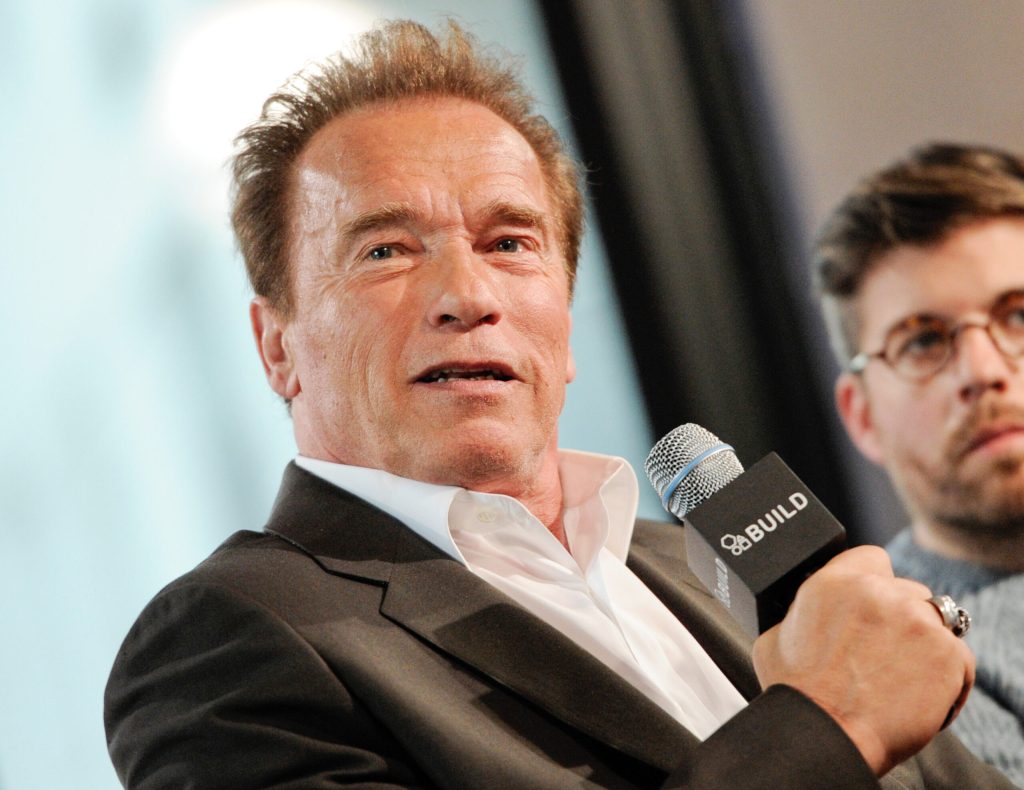 Schwarzenegger dodges when asked if he backs Trump