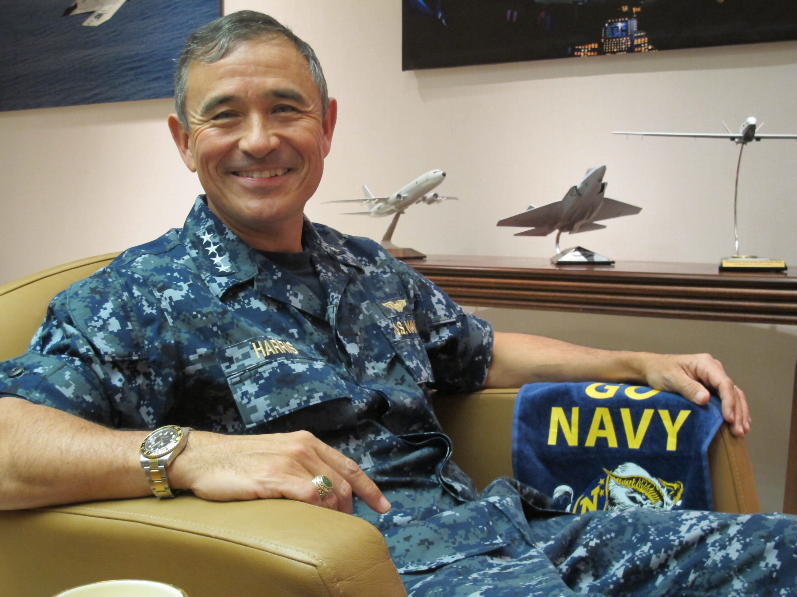 Japan-born admiral nominated as U.S. Pacific commander