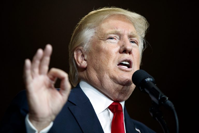 Donald Trump said concern about a 