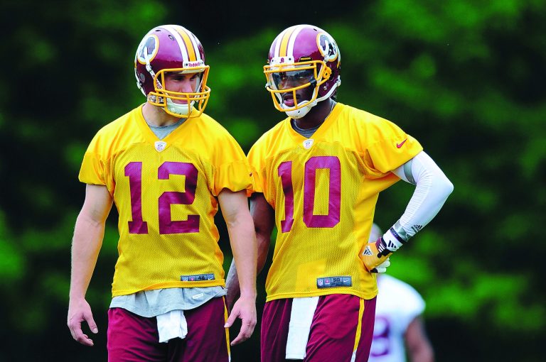 Patrick McDermott/Getty Images
Rookie quarterbacks Robert Griffin III, right, and Kirk Cousins helped lead the Washington Redskins to a 3-1 preseason record.