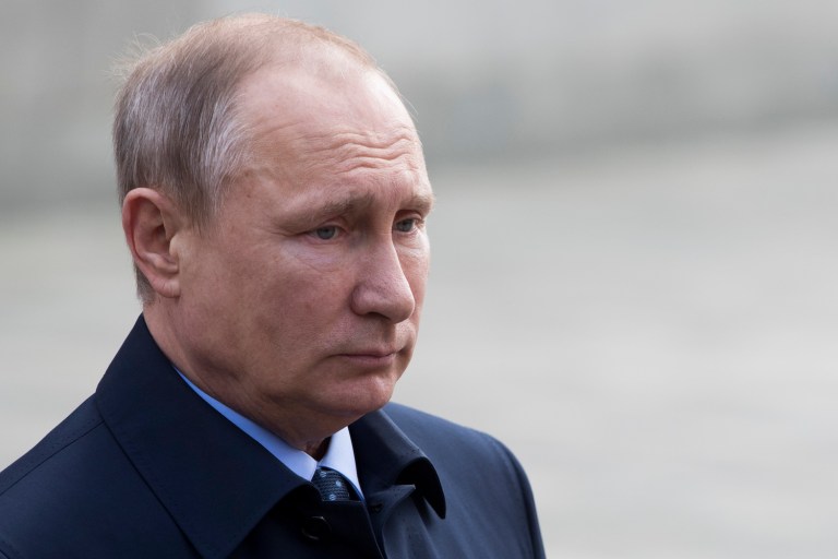 The Trump administration is still formulating its approach to Russian aggression and long-time commitments such as the NATO alliance as questions continue to swirl over its relationship with Moscow. (AP Photo/Pavel Golovkin, pool)