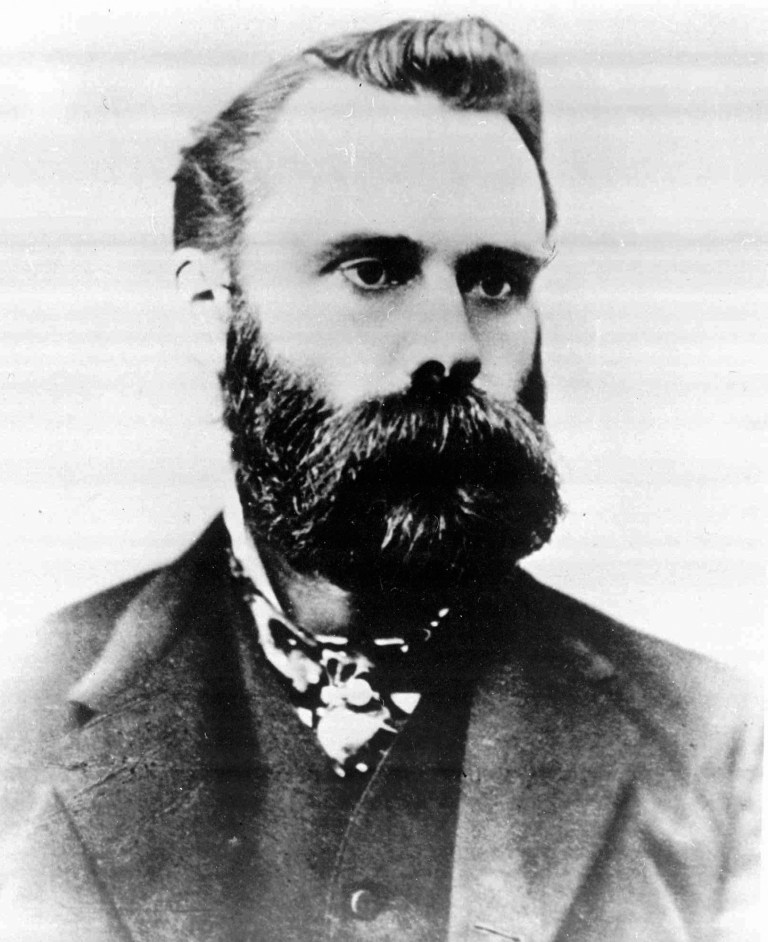 FILE - This undated file photo shows Wall Street Journal editor Charles Dow. In the late 19th century, following a number of bubbles and busts, most investors considered the stock market a dangerous place. Dow created his index, in part, to make the market easier to understand. On Thursday, July 3, 2014, the Dow jumped above 17,000 for the first time in its 118-year history. (AP Photo/File)  (AP Photo/File)