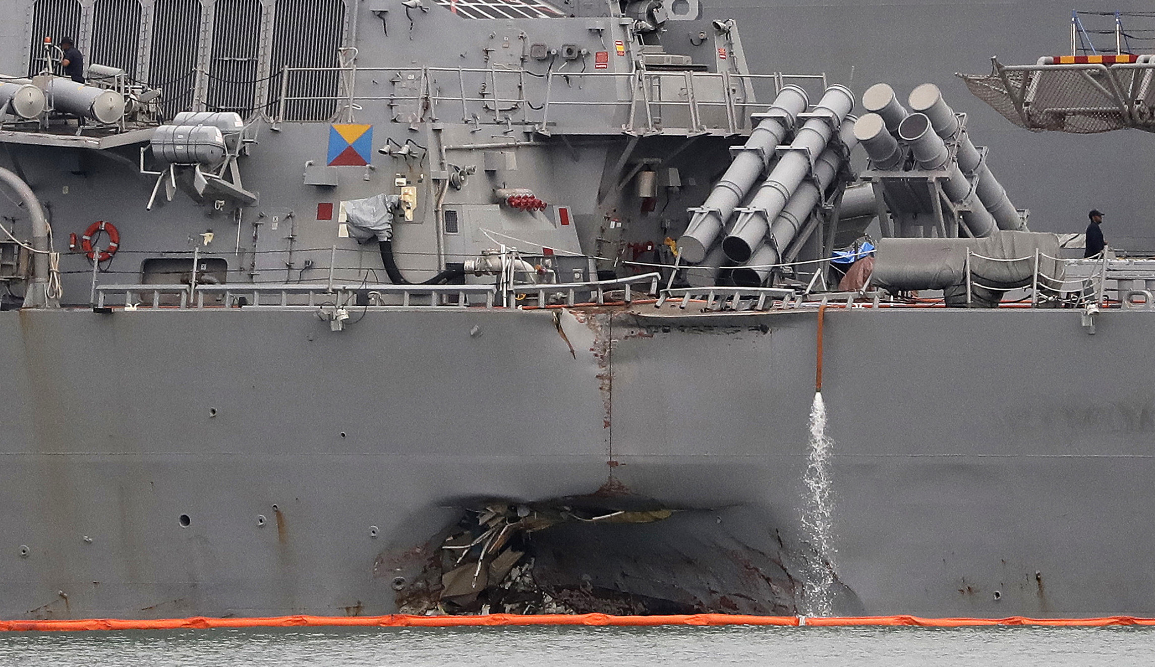 Divers recover, identify remains of second missing sailor from USS John S. McCain