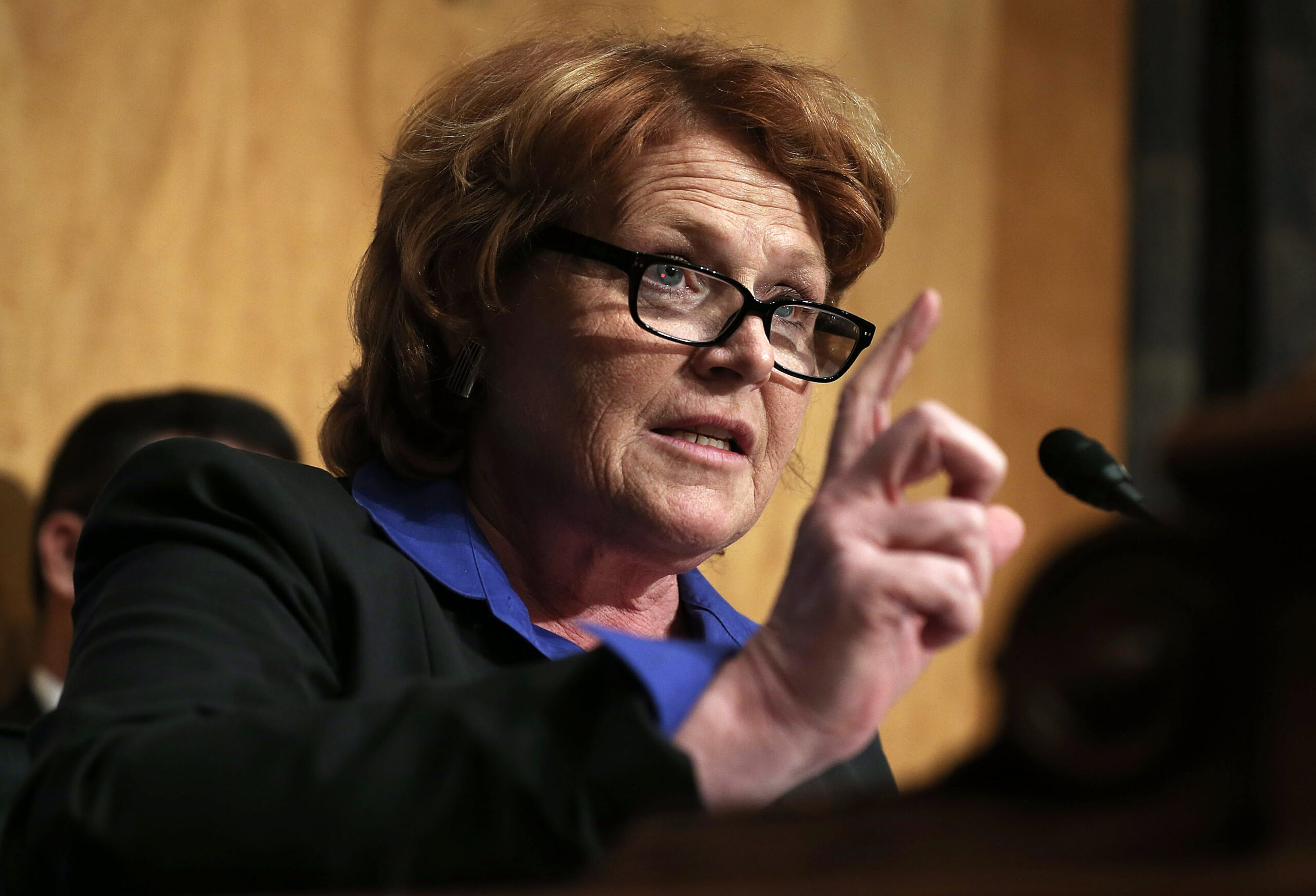 Repeal of oil export ban faces hurdles, Heitkamp says