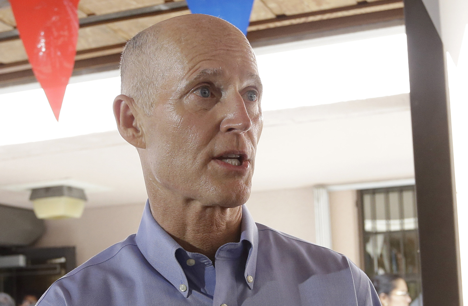 Florida Gov. Scott defends Trump withholding tax returns