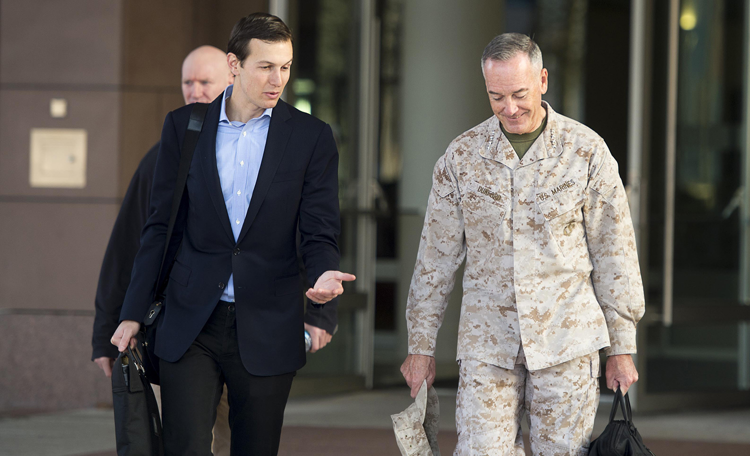 Kushner visits Iraq in first overseas trip under Trump