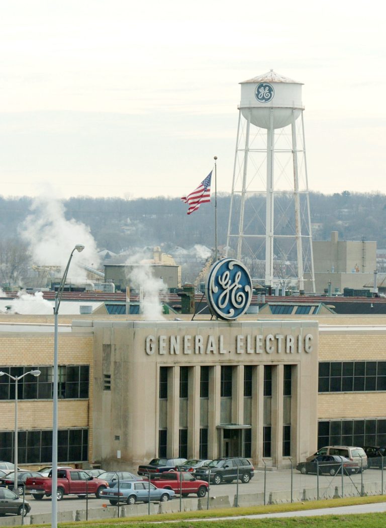 General Electric announced Friday that it would slim down its real estate and financial operations to focus on its core industrial business.Â (Mike Simons/Getty Images)