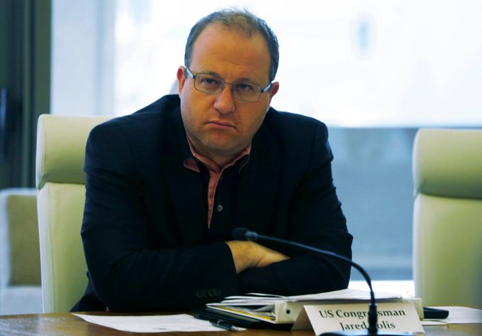 "We're not talking about depriving them of life or liberty, we're talking about their transfer to another university," saidÂ Rep. Jared Polis, D-Colo. (AP Photo/David Zalubowski)