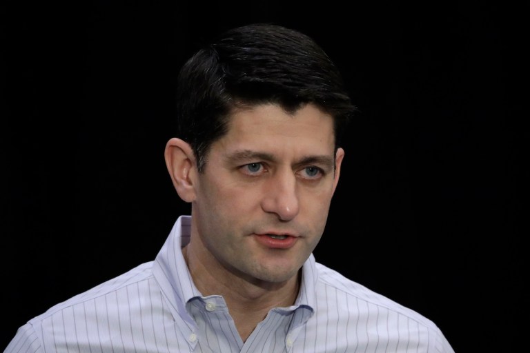 The tweet accusing Paul Ryan of swearing has since been deleted. (AP Photo/Matt Rourke)