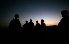 First Afghan evacuees head to US