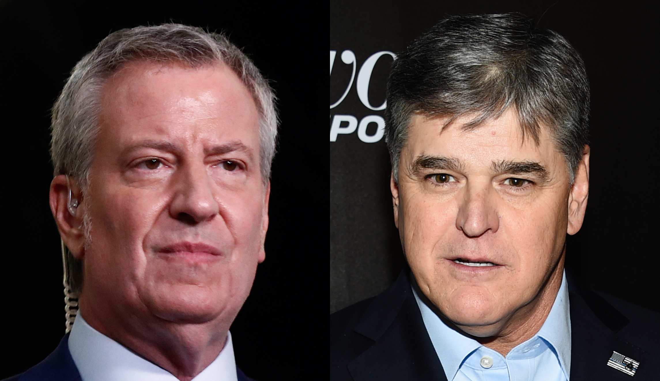 De Blasio preemptively defends Hannity interview