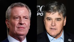 De Blasio preemptively defends Hannity interview