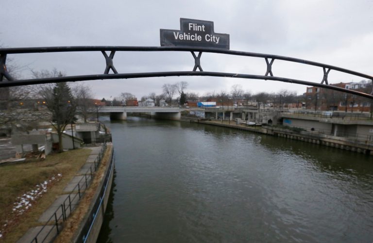 The delegation will meet with small business owners to find out how the water crisis is affecting their business and then will also be briefed about how the federal government is responding to the crisis. (AP Photo/Carlos Osorio)