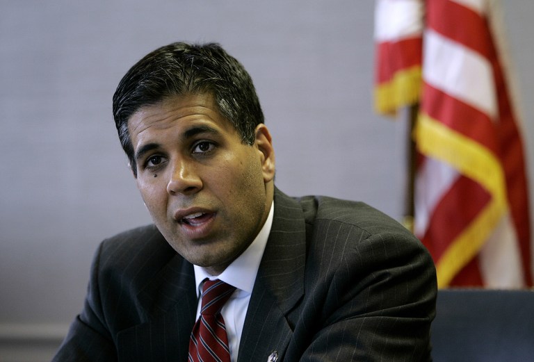 Senate hearings on Thapar's nomination prompted many questions from Democrats about the judge's connections to the right-leaning Federalist Society, as a result of Thapar's inclusion on President Trump's shortlists for the Supreme Court vacancy filled by Justice Neil Gorsuch. (AP Photo/Ed Reinke, File)