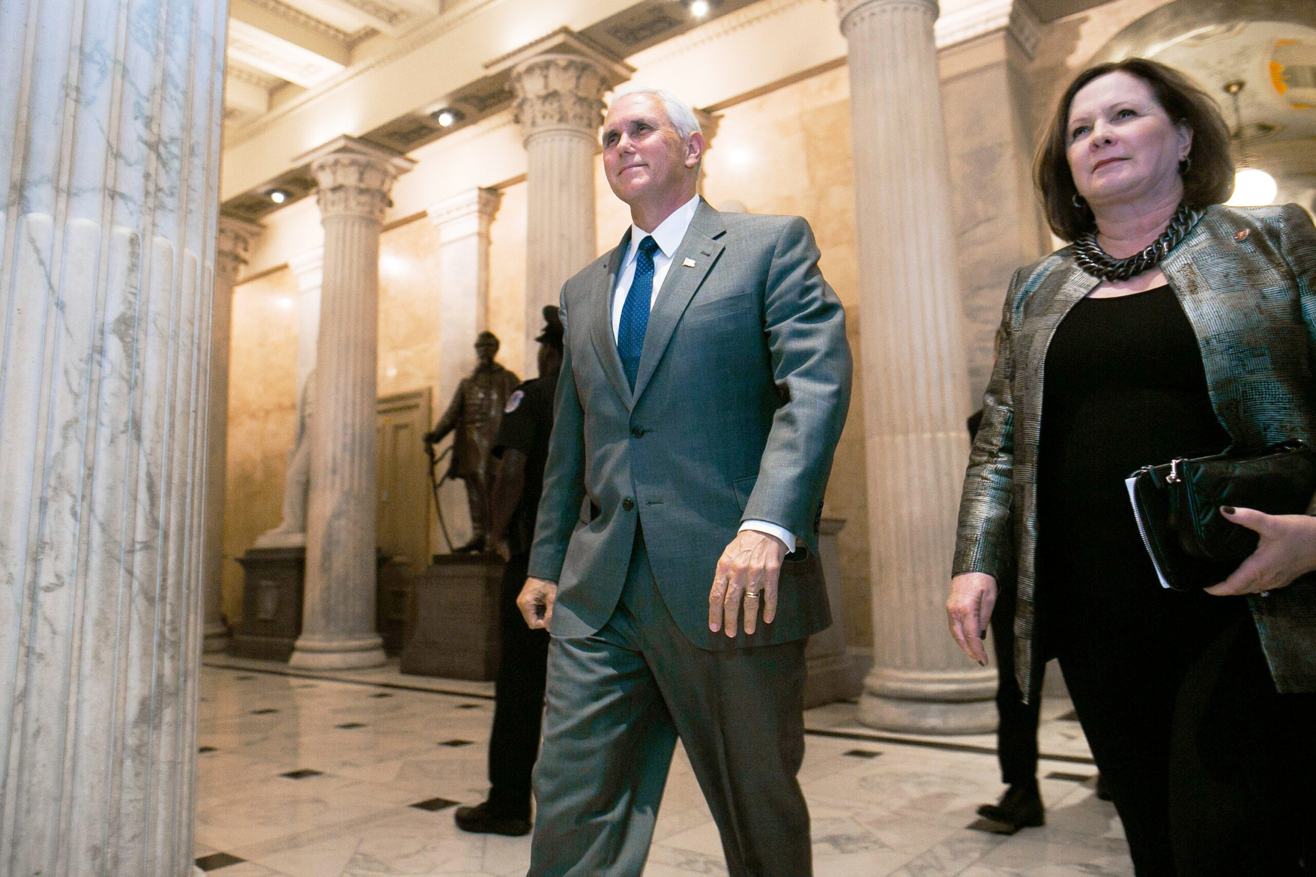Mike Pence presses forward as Russia probe heats up