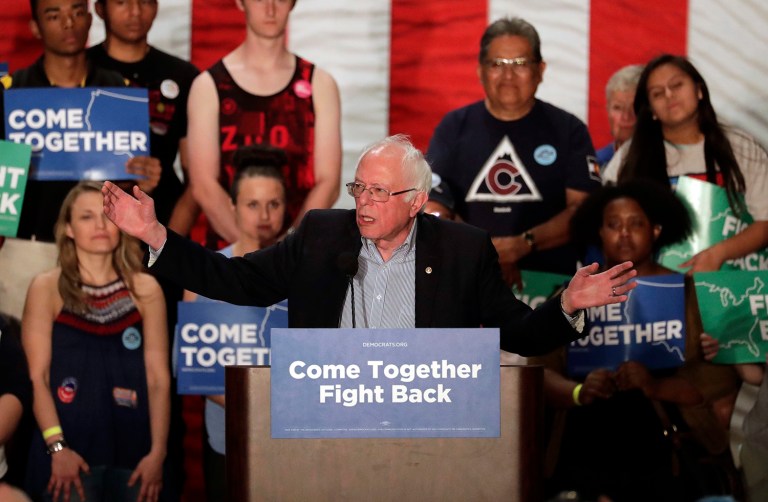 Sanders emphasized that he wants to see the party become 