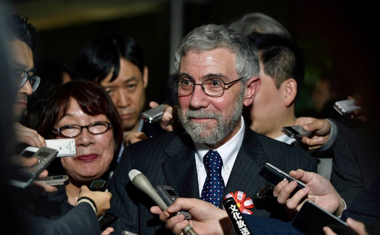 "It's center-left governance with fairly cautious proposals," said Paul Krugman. (Franck Robichon/Pool Photo via AP)