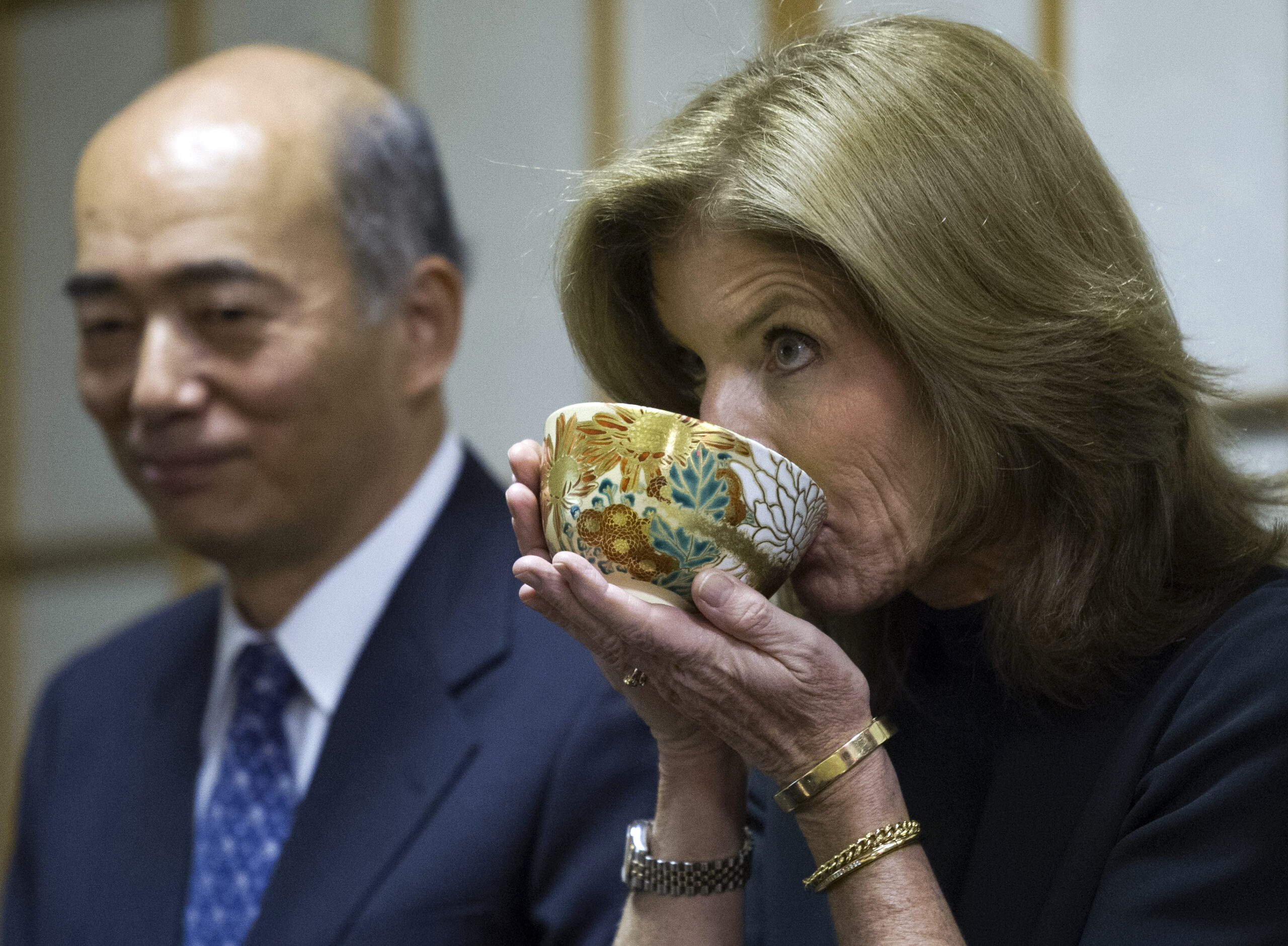 Caroline Kennedy sworn in as ambassador to Japan