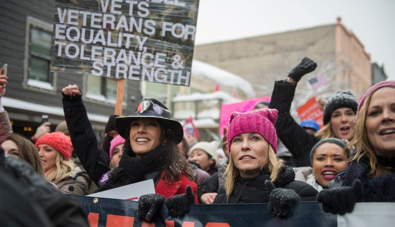 Actress Chelsea Handler participates in the 