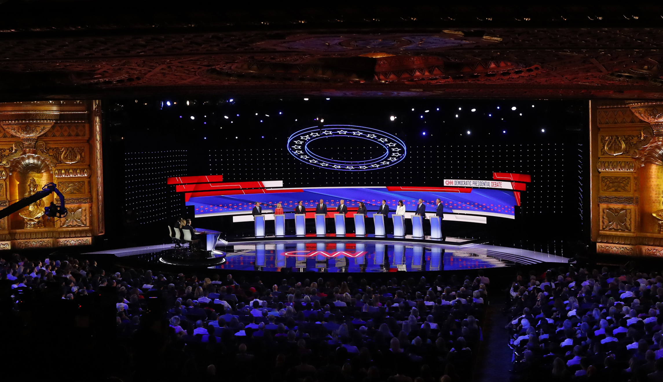 Which lower-tier Democratic candidate can vault into the top-tier?