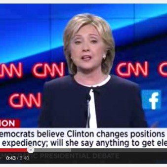 Cooper to Hillary: ‘Will You Say Anything to Get Elected?’