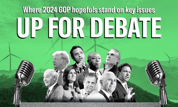 Up for Debate: Trump, DeSantis, and 2024 GOP hopefuls’ stance on climate and green agenda