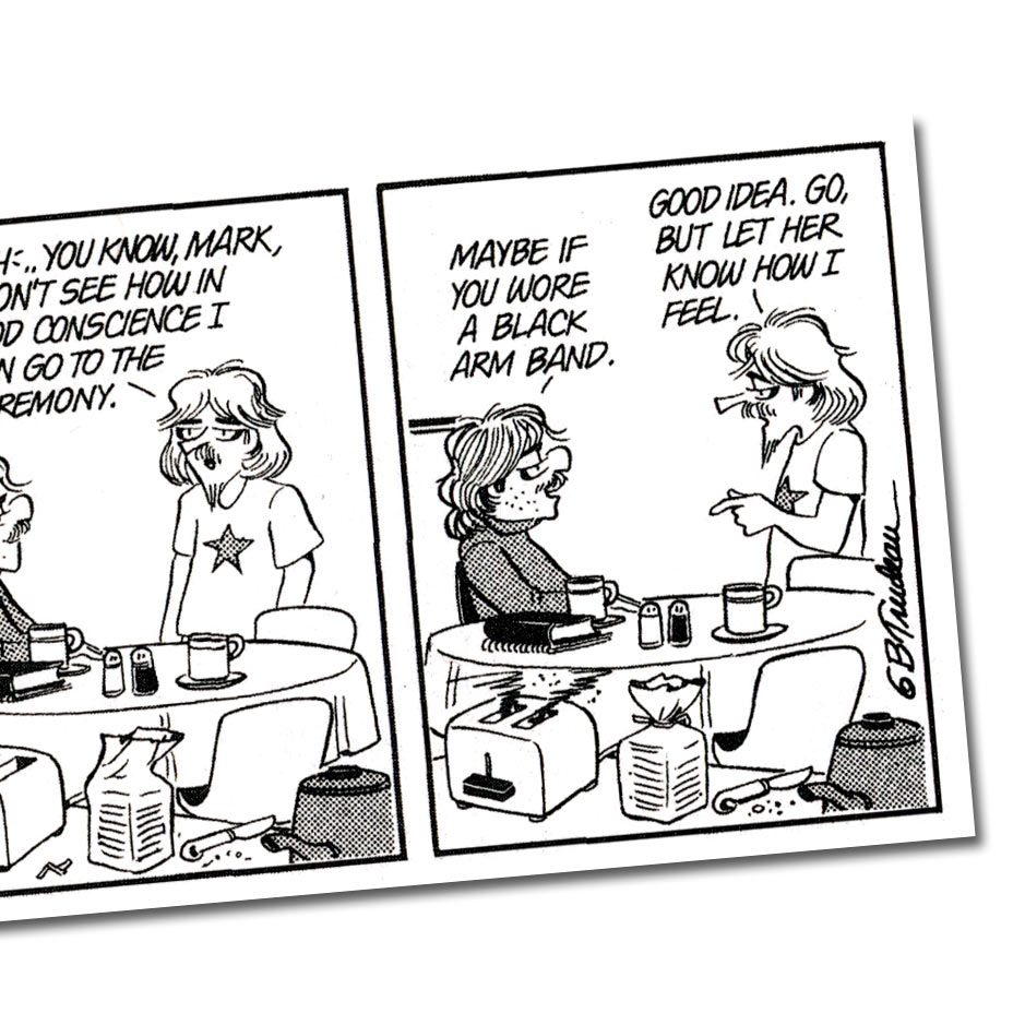 Verdict on ‘Doonesbury’