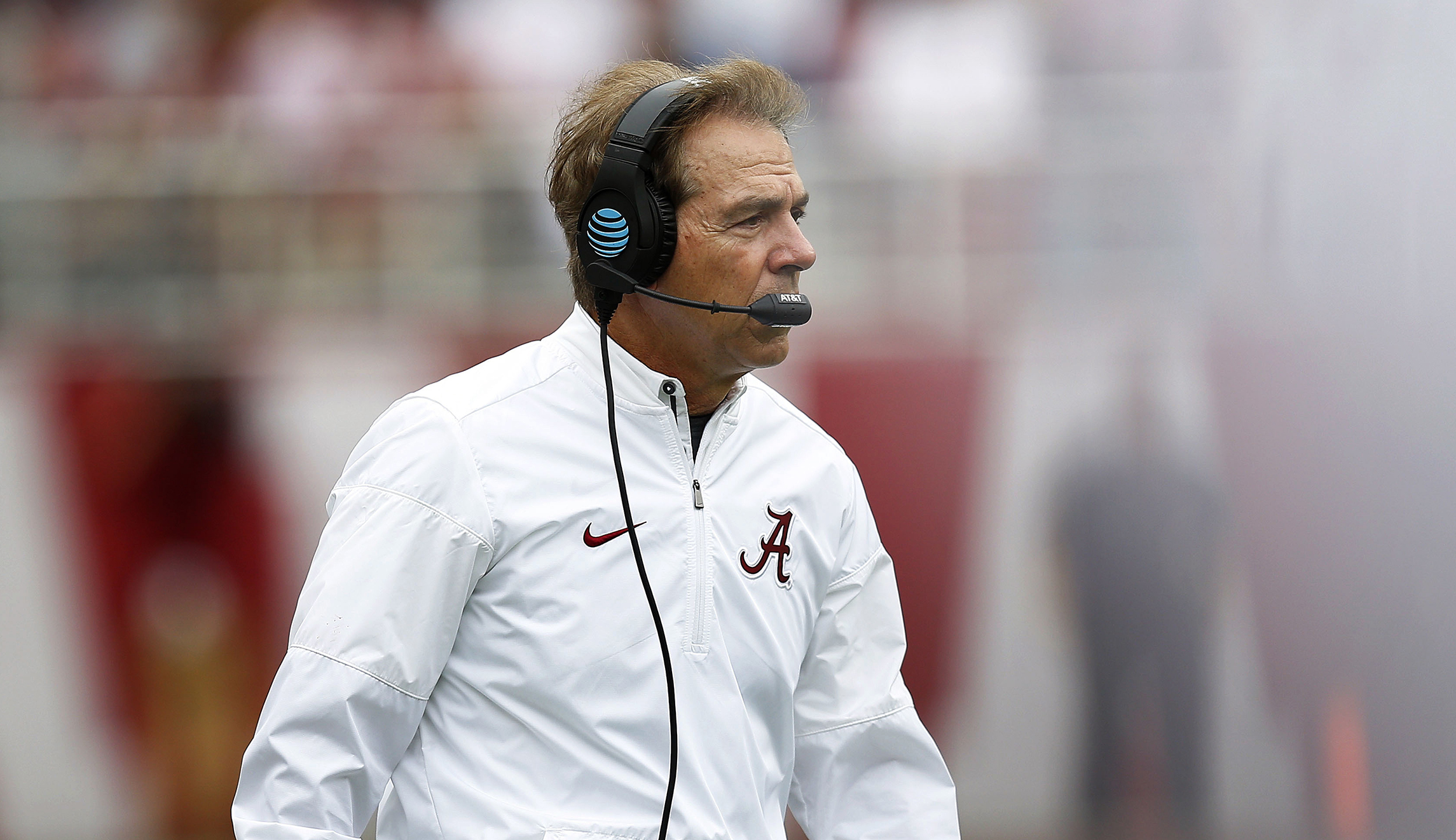 Liberal group encouraging Alabama voters to write in Nick Saban over Roy Moore