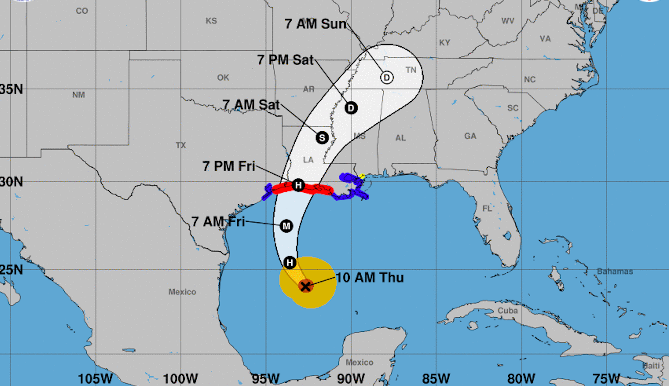 ‘We have until nightfall’: Louisiana braces for Hurricane Delta