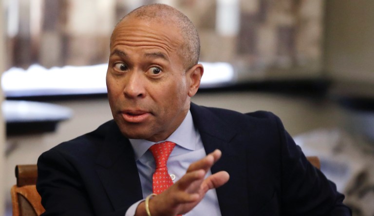 Deval Patrick says other 2020 candidates ‘spent months and millions’ but have ‘not locked it down’
