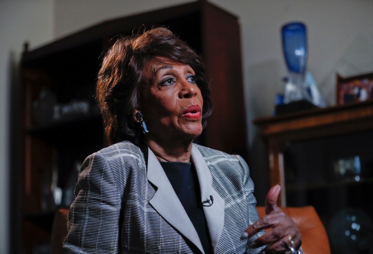 Waters has made plenty of headlines since embracing her new role as an opposition leader, but few of them reflect well on her. (AP Photo/Pablo Martinez Monsivais)