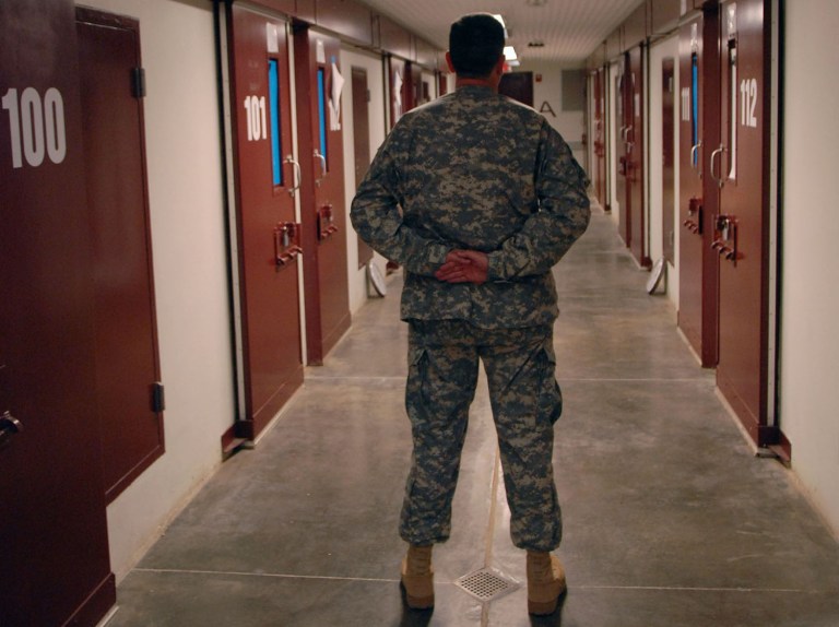 The administration is expected to release about two dozen detainees in the next month. (Richard Sheinwald/ Bloomberg News, File)