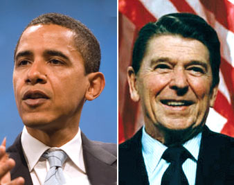 Obama versus the Gipper