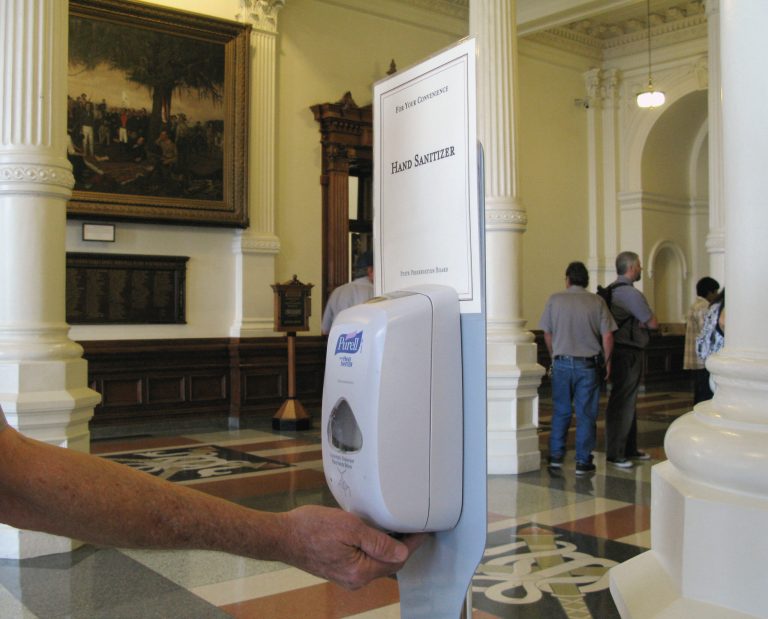 The FDA issued a proposed rule on Wednesday that calls for more information on antiseptic sanitizers, but doesn't pull any products off the market. (AP Photo)