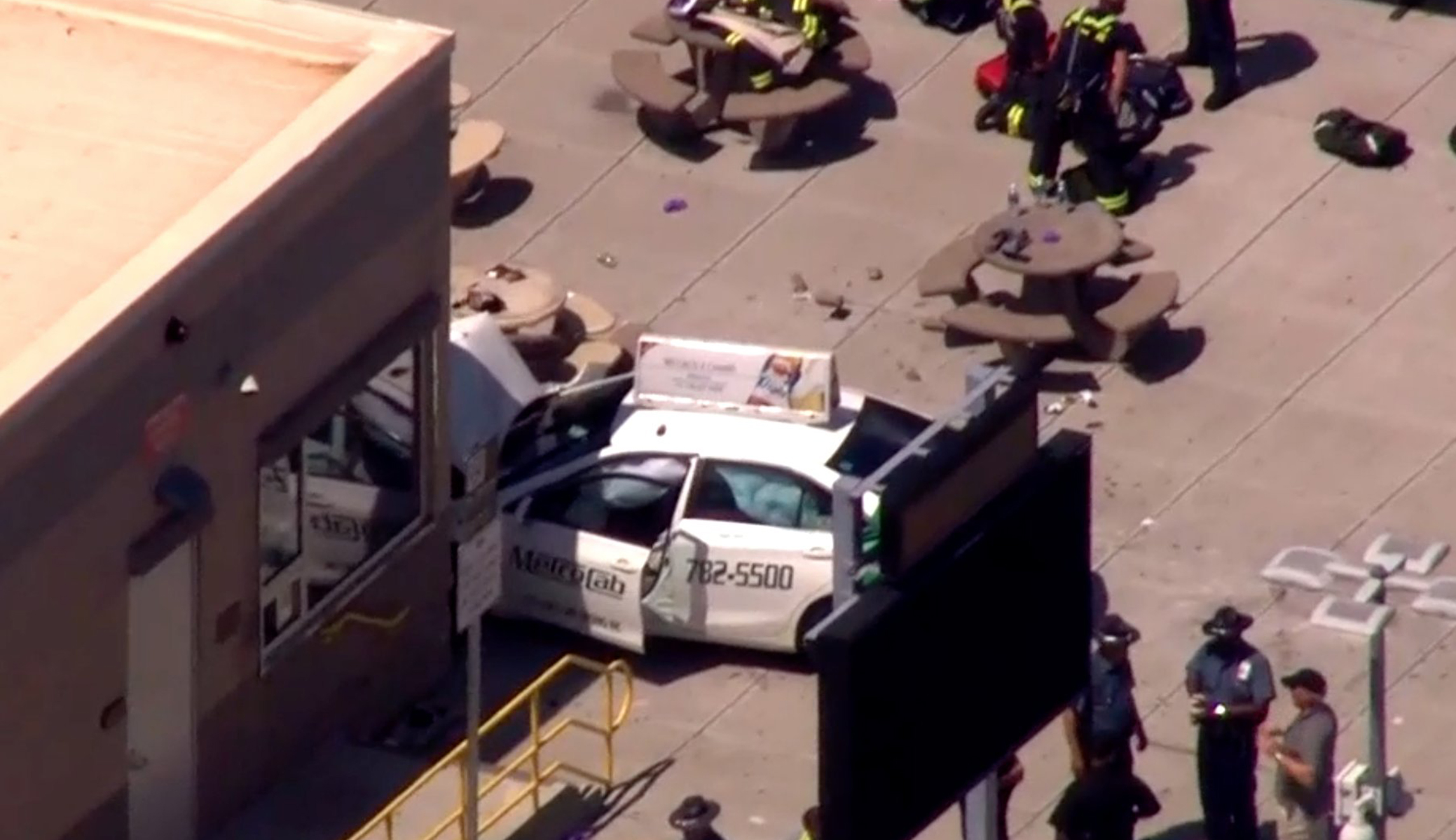Multiple injuries reported after vehicle drives into pedestrians in Boston