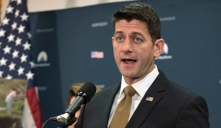 Speaker of the House Paul Ryan, R-Wis., called for a 
