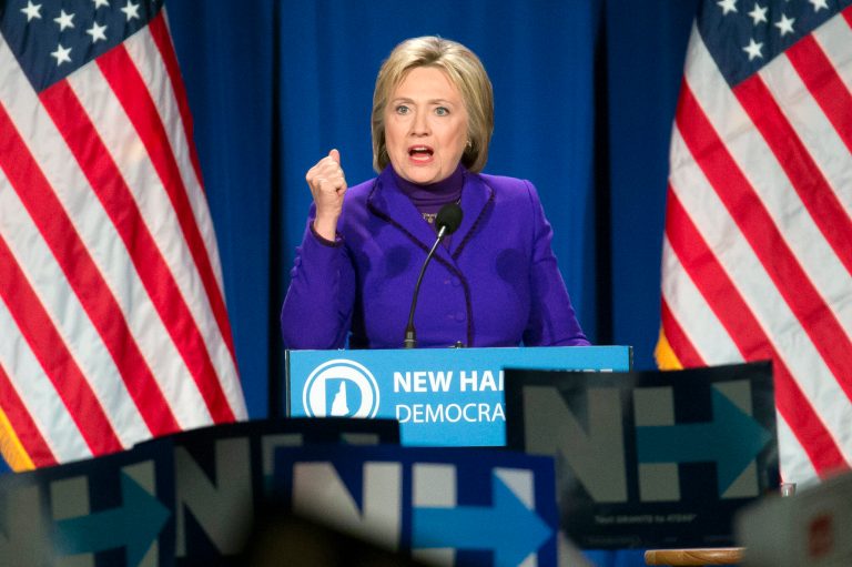 Democratic presidential candidate Hillary Clinton has repeatedly dodged calls to release transcripts of her paid speeches to private groups. (AP Photo/John Minchillo)