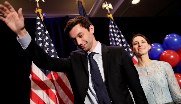 It has just burned a whopping $735,000 on behalf of Jon Ossoff. (AP Photo/David Goldman)