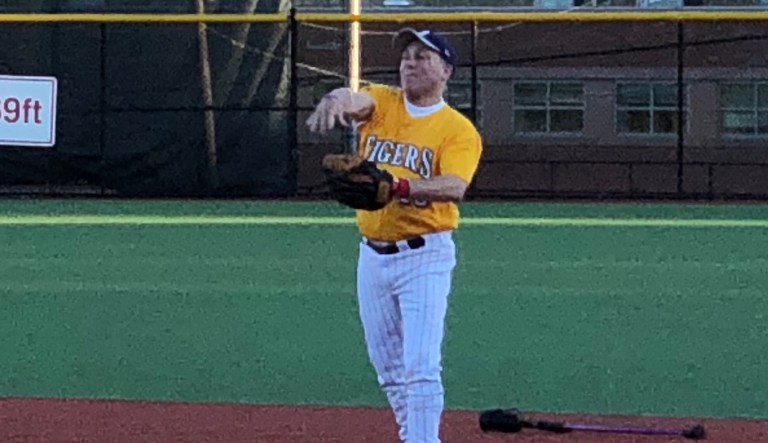 Steve Scalise makes triumphant return to baseball field one year after being shot