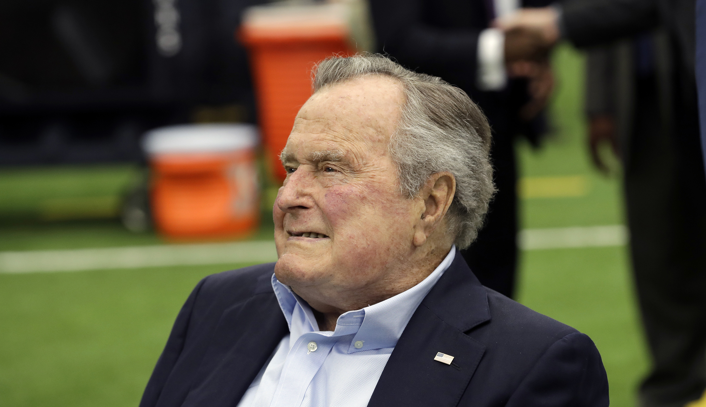 Woman accuses George H.W. Bush of groping her while he was still president