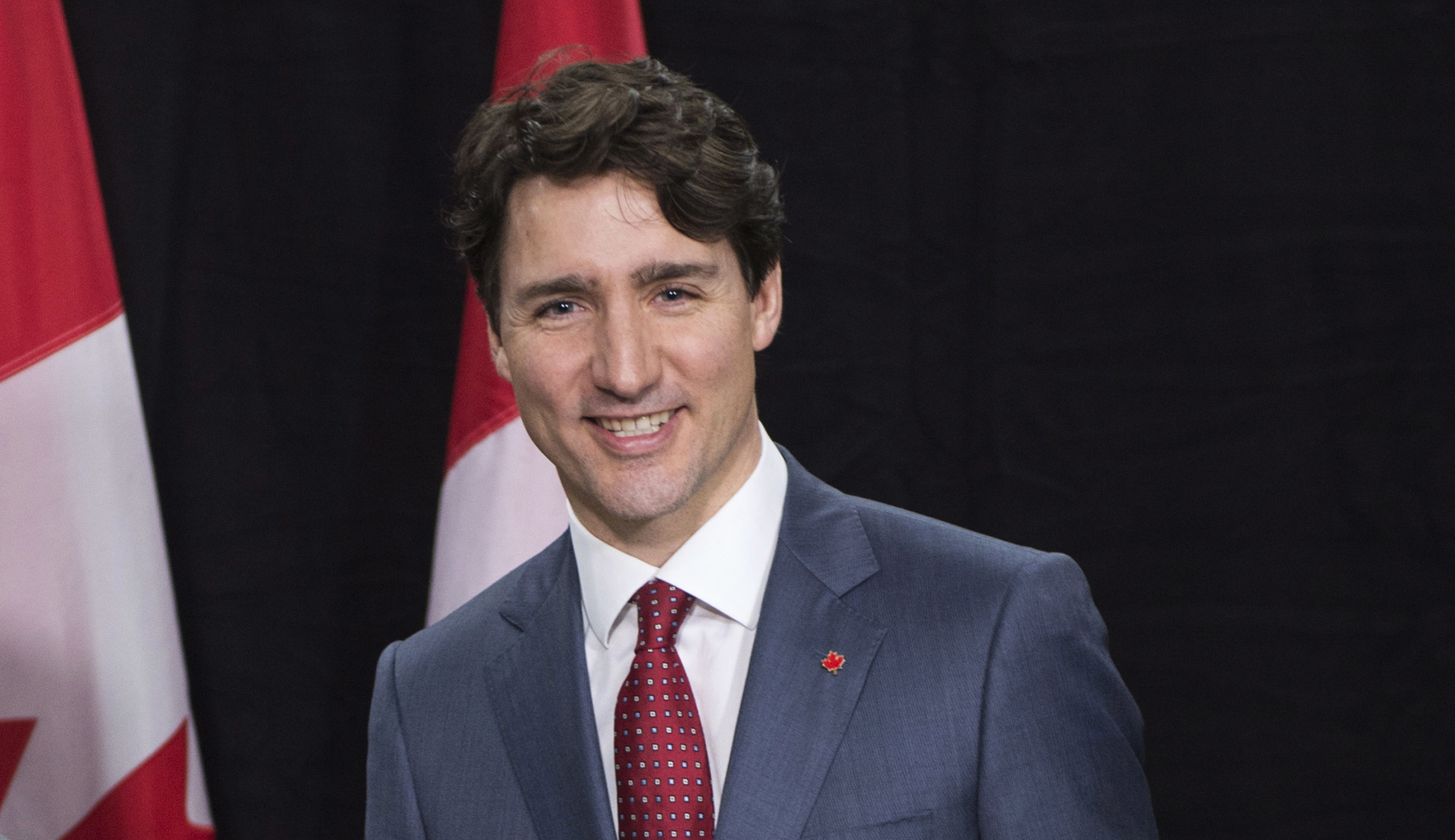 Why is the Ronald Reagan Library hosting Justin Trudeau?