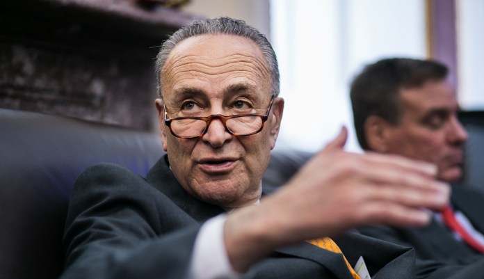 "The election last night should be a warning to the Republicans to turn back and work with us on a bipartisan bill instead of pushing a bill that, because it's on a partisan basis, has no choice but to really do real harm, particularly to suburban Americans." (Graeme Jennings/Washington Examiner)