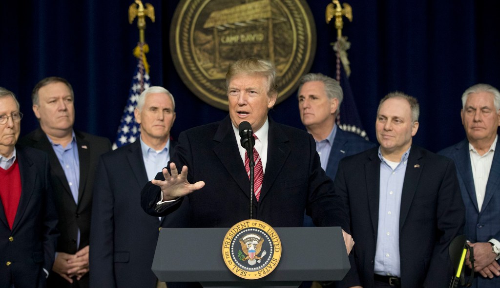 Trump reignites ‘Mexico will pay for the wall’ cause in 2018