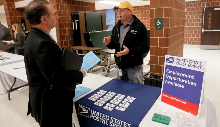 Forecasters had expected claims to tick up to around 240,000. (AP Photo/Keith Srakocic)