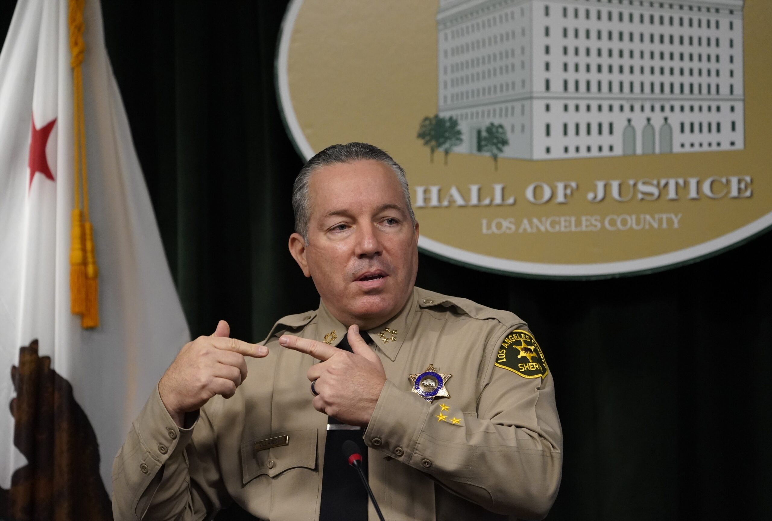 Los Angeles County sheriff stands ready to extinguish any riots from Floyd verdict