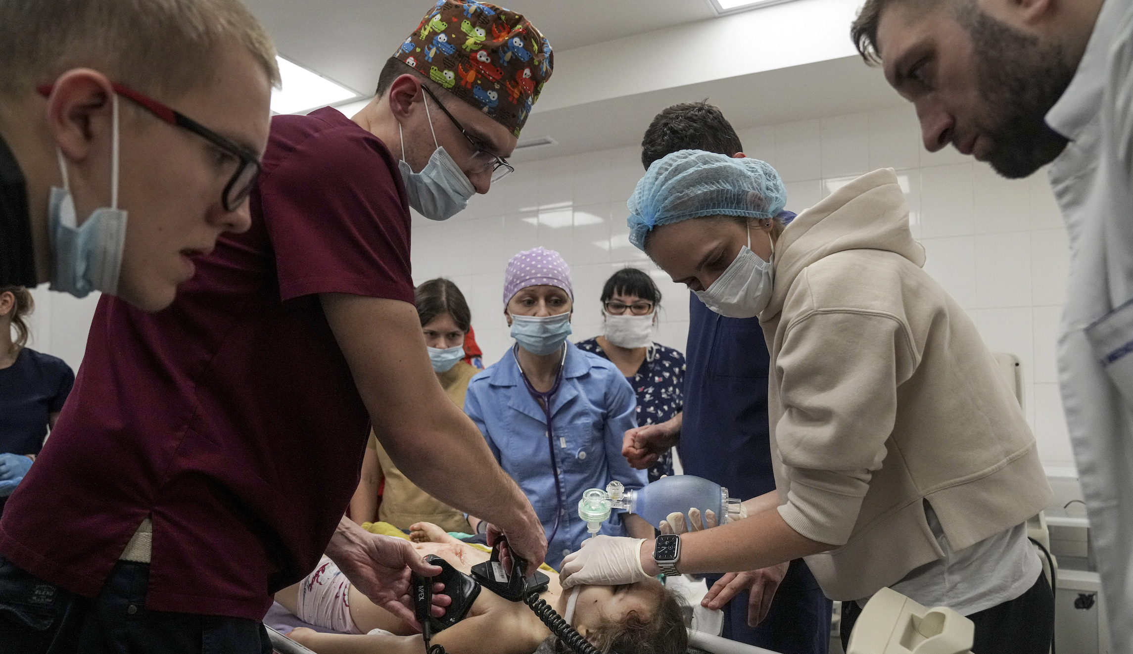 Ukrainian hospitals quickly running out of oxygen supply